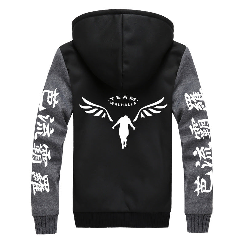 Men's Anime Team Walhalla COS Hooded Coat