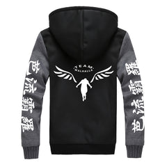 Men's Anime Team Walhalla COS Hooded Coat