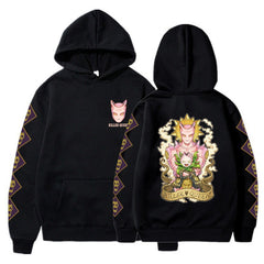 Trendy Unisex Jojo Graphic Print Hoodie