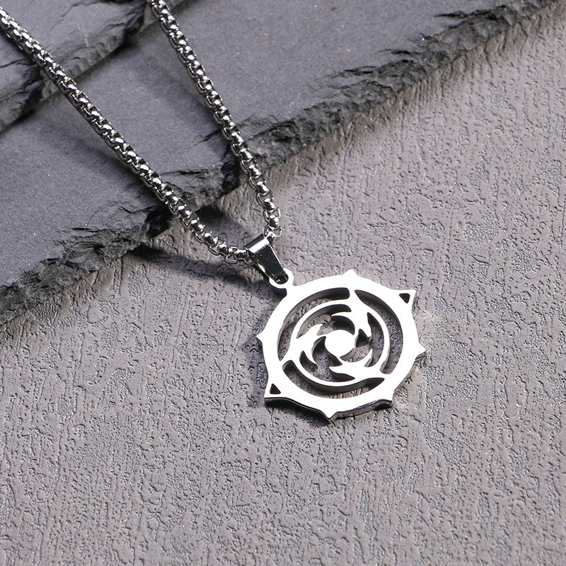 Cool Stainless Steel Game Cos Necklace