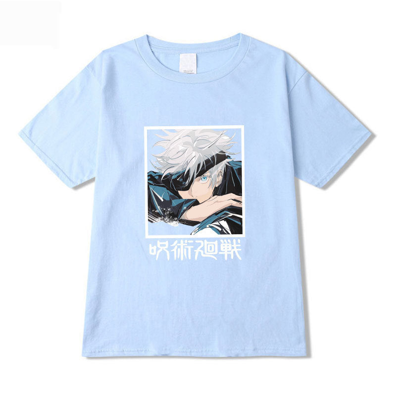 Unisex Anime Character Print Leisure Sports T-shirt