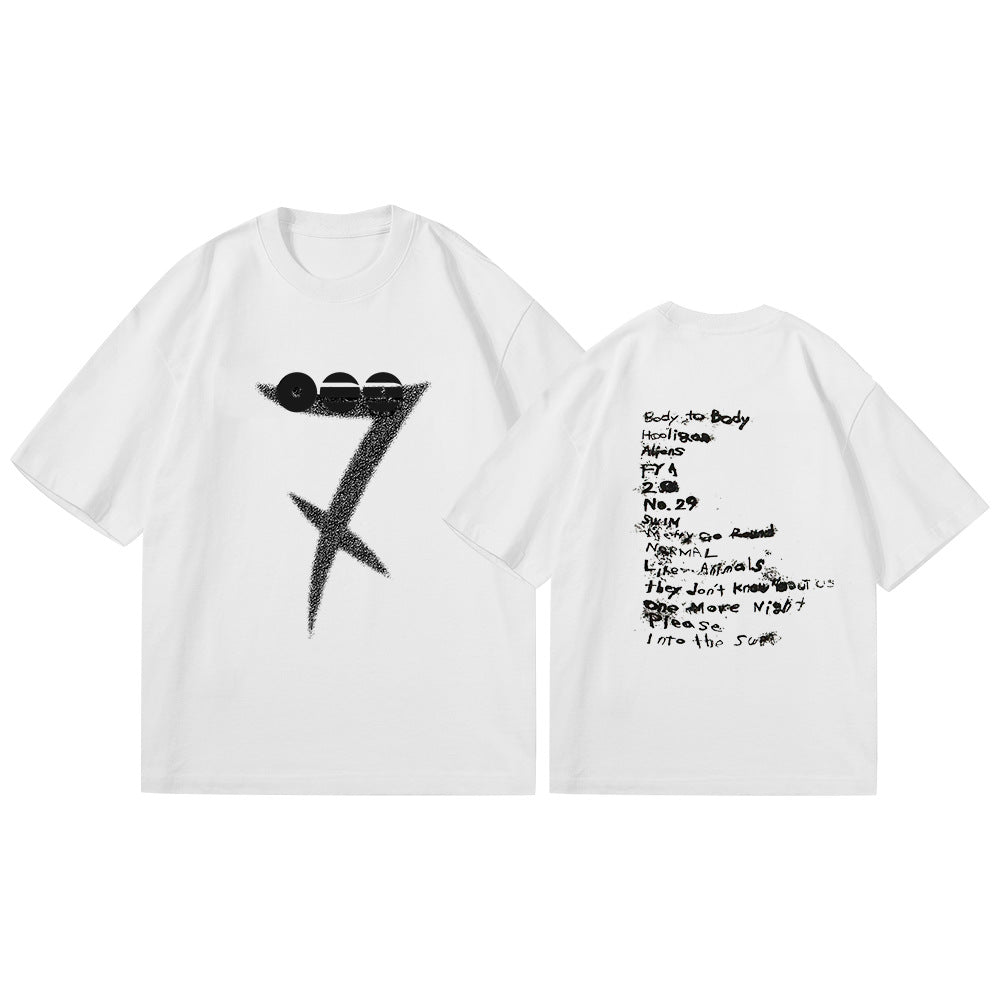 BANGTAN ARIRANG Tracks Printed Short Sleeve Tee