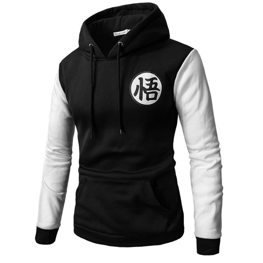 Trendy Men's Anime Printed Pullover Hoodie