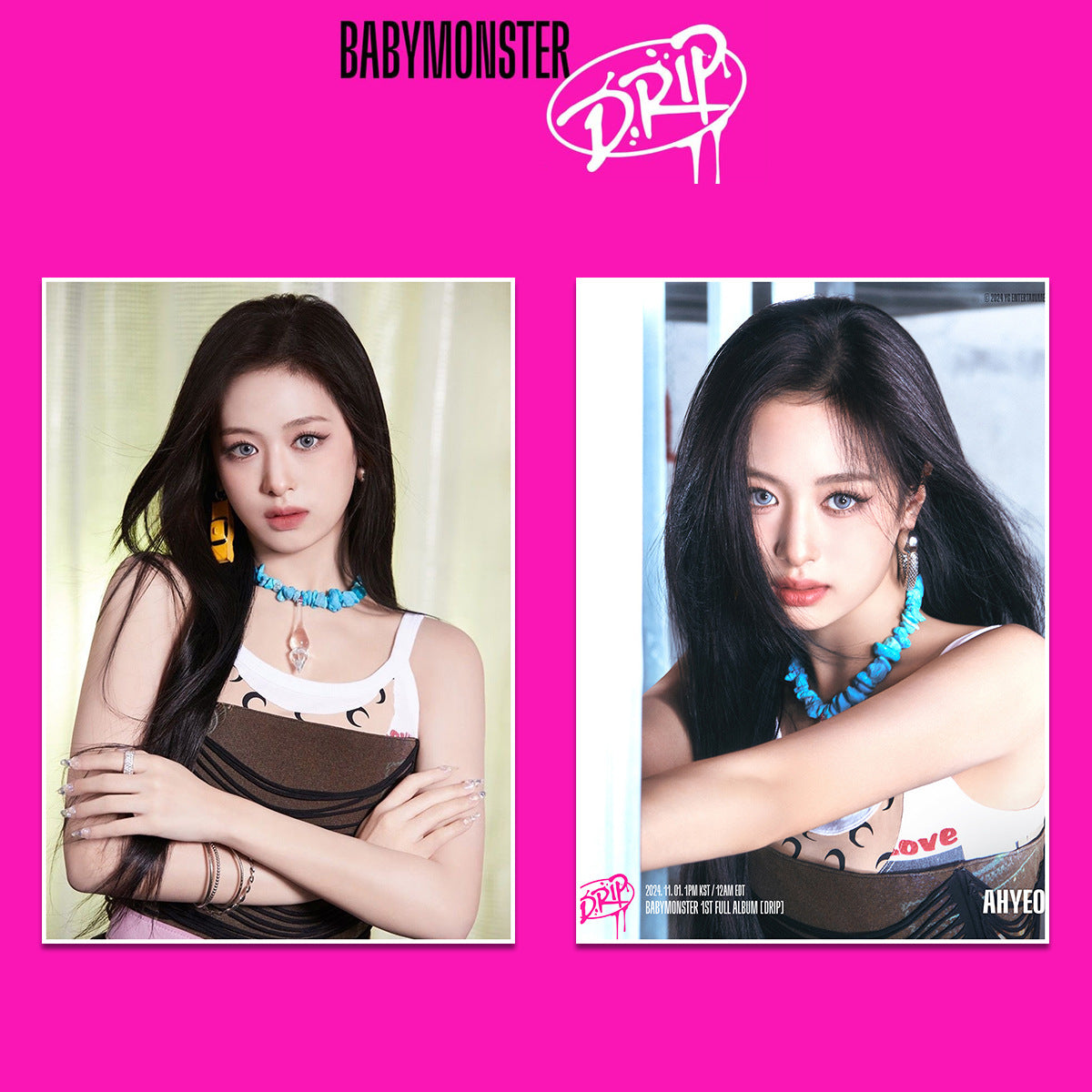Drip Rami Album Kpop Album DRIP Sticky Poster – TTAesthetic