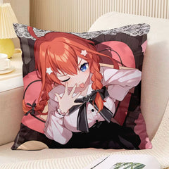 Double Sided Anime Throw Pillow