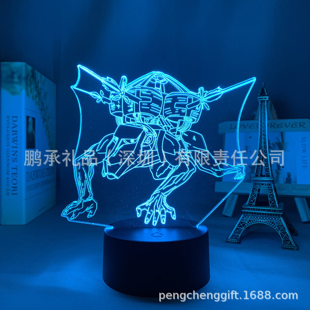 Colorful Anime Acrylic 3d Night Light