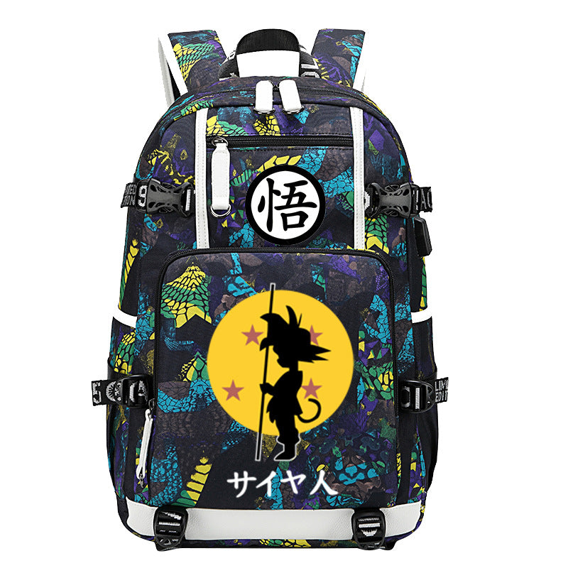 Trendy Anime Luminous Backpack