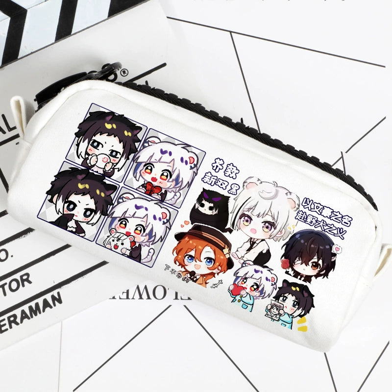 Anime Large Capacity Pencil Bag