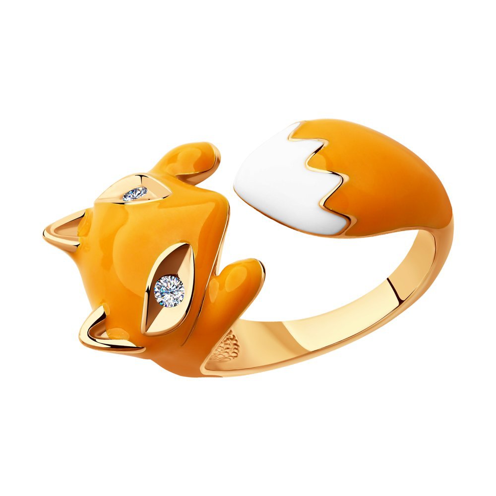 Chic Little Fox Ring