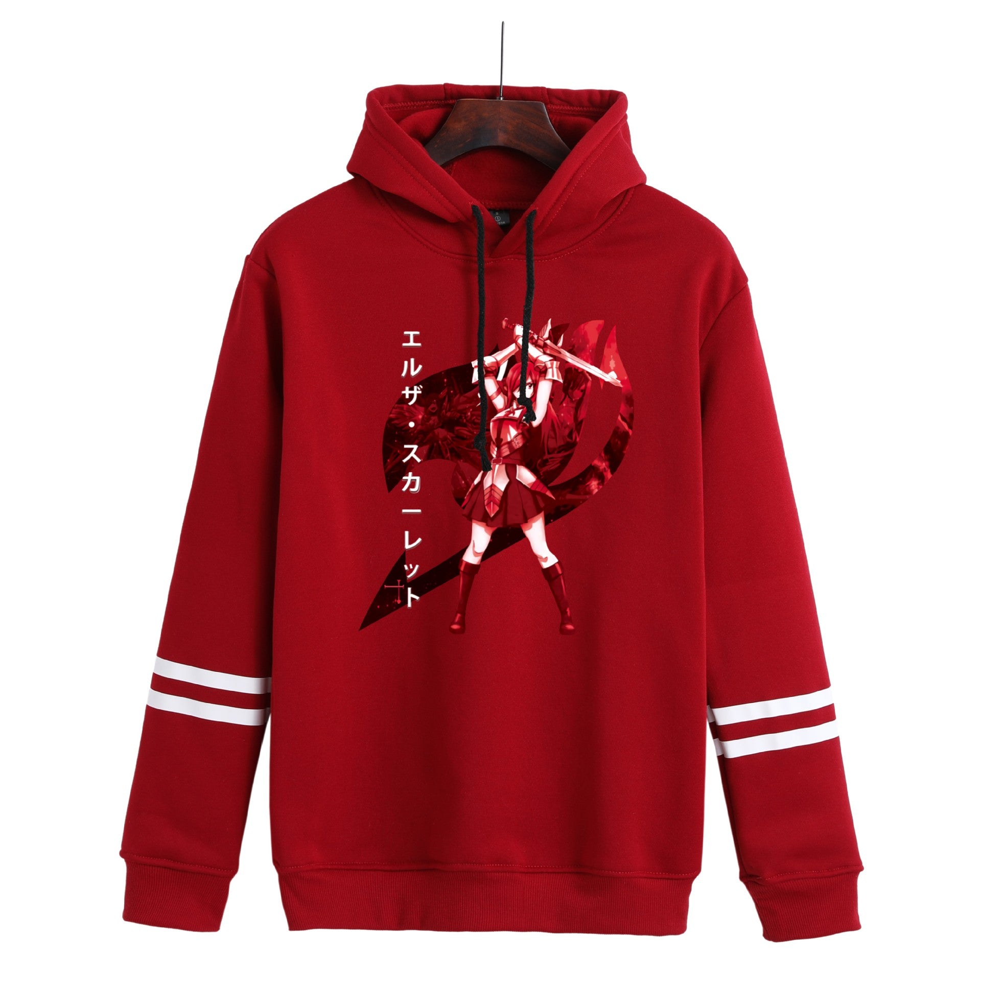 Men's and Women's Anime Drawstring Hoodie