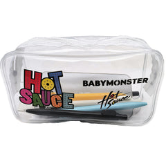 BM Hot Sauce Transparent Cosmetic Bag