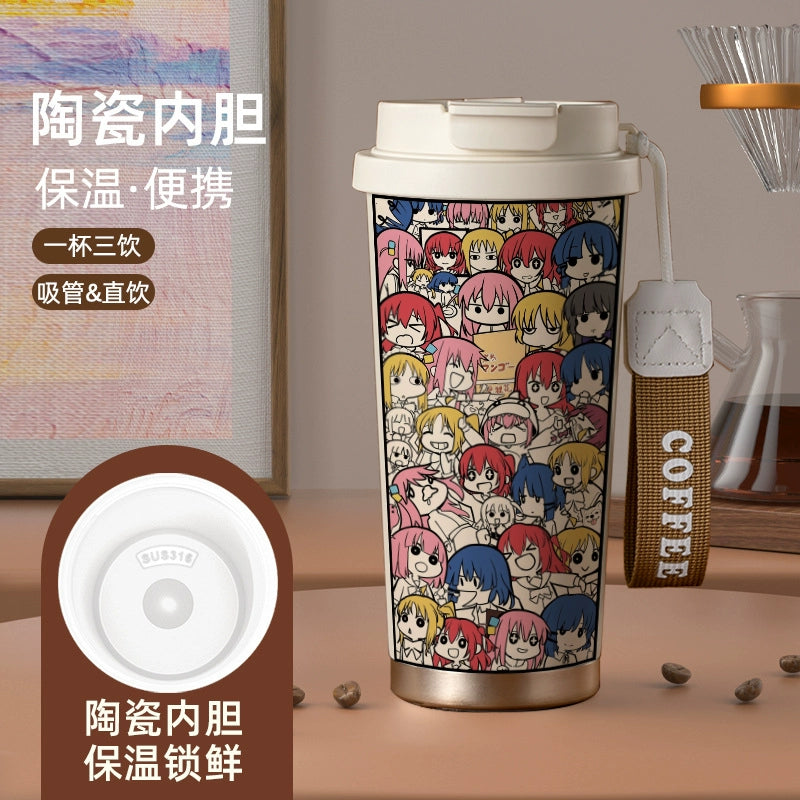 Chic Anime Thermos Water Cup