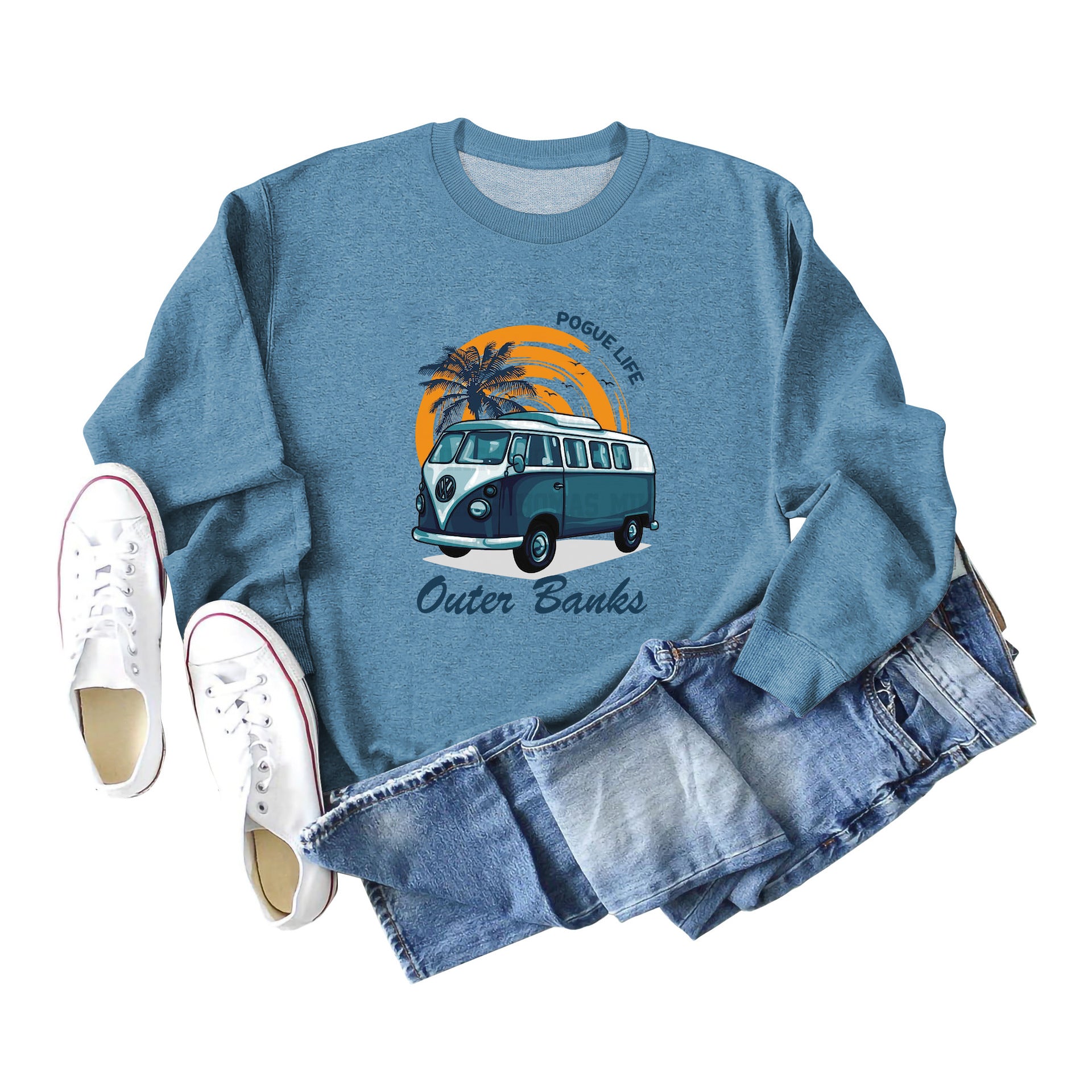 Leisure Pogue Life Crew Neck Sweatshirt