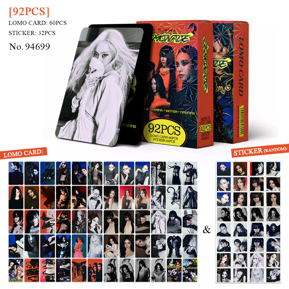 92PCS AE Album LEMONADE Photocard Sticker