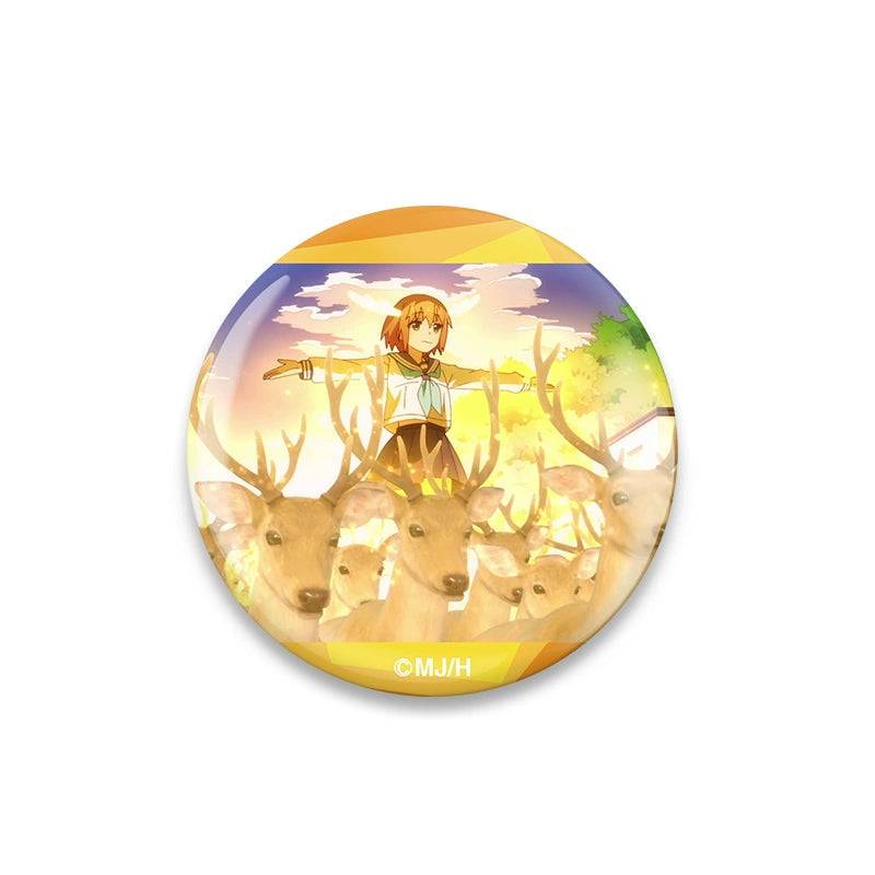 Funny Anime Emoji Badge