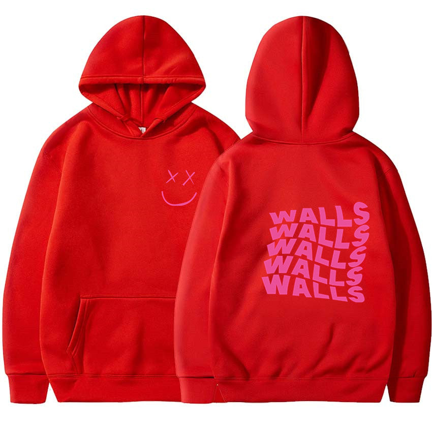 Unisex Louis Walls Printed Casual Hoodie