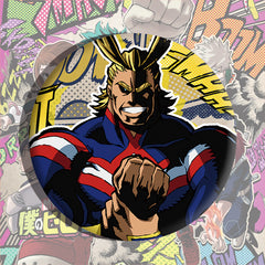 Cool Anime Badge Pin