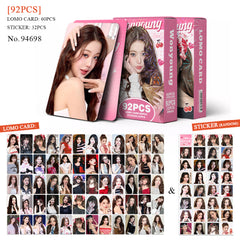 92PCS Wonyoung Photocard Mini Sticker