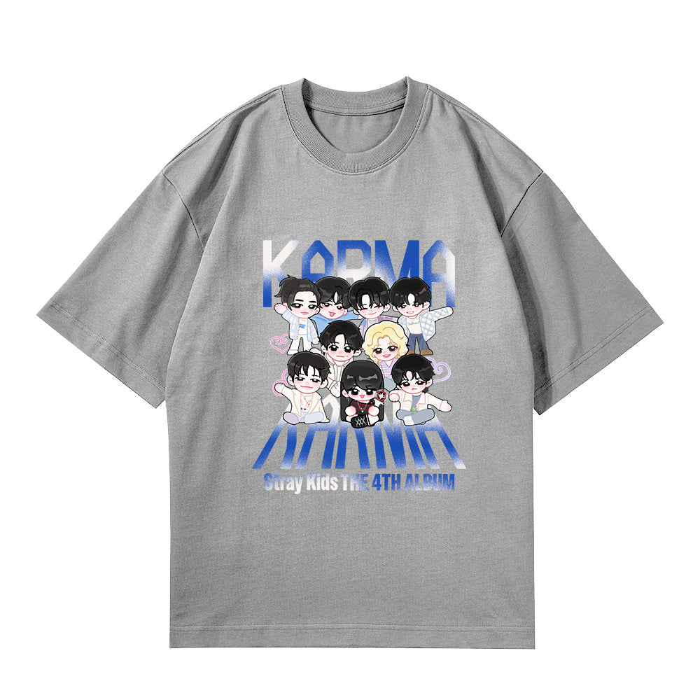 SKZ KARMA 4th Fandom Cotton T-Shirt