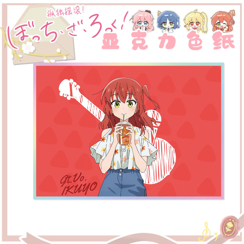 Anime Laser Edge Acrylic Paper