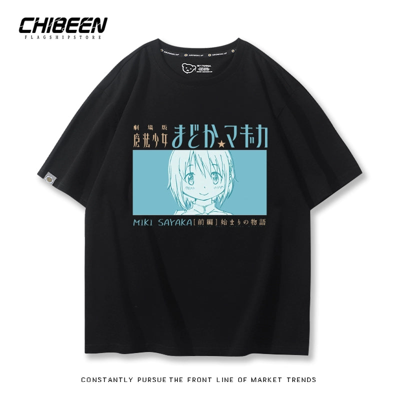 Women's Anime Print Half Sleeve T-shirt