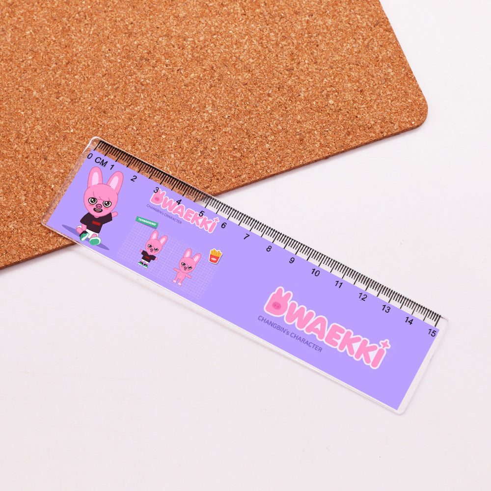 SKZ Cute Straight Ruler