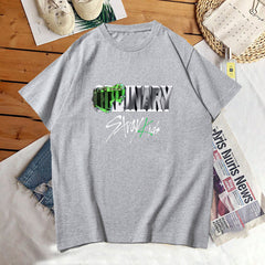 Unisex KPOP Fashion Letter Printed T-shirt