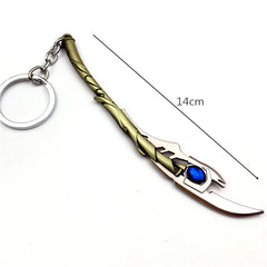 Trendy Loki Scepter Keychain Pendant