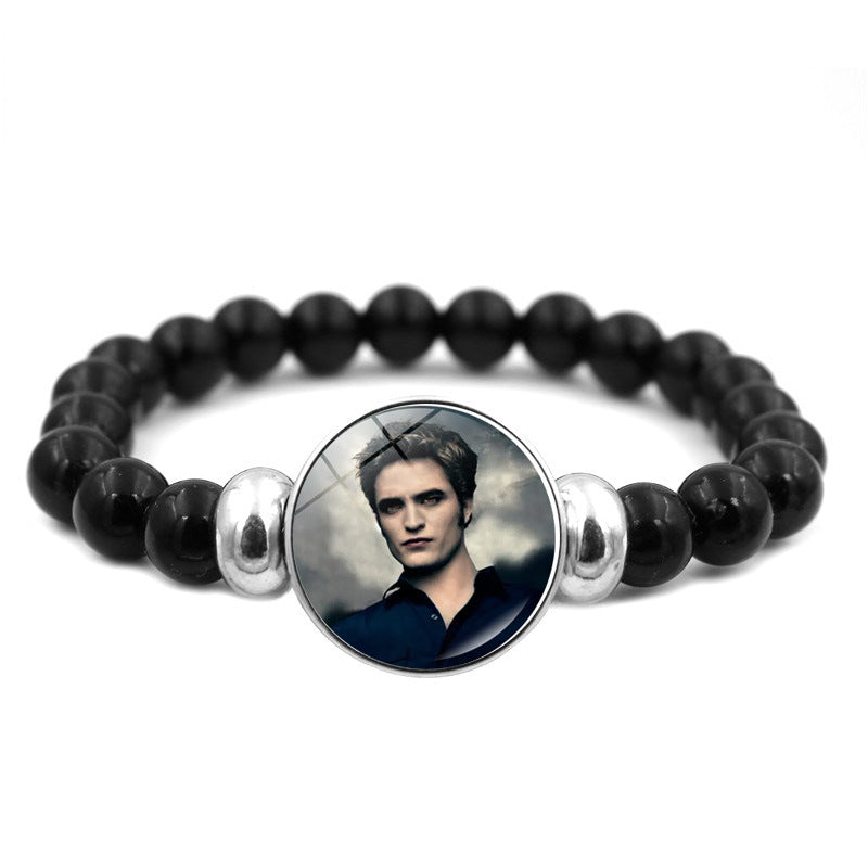 Women's Twilight Beaded Elastic Bracelet