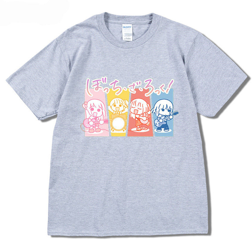 Lovely Girls Gotoh Hitori Short Sleeve Cos T-shirt