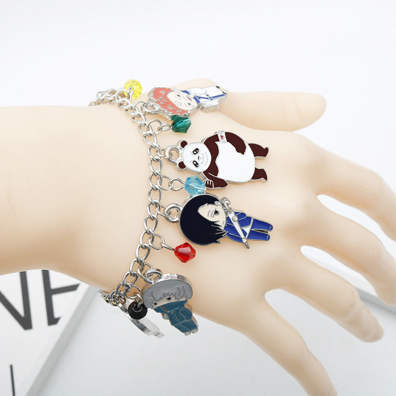 Cartoon Anime Alloy Bracelet