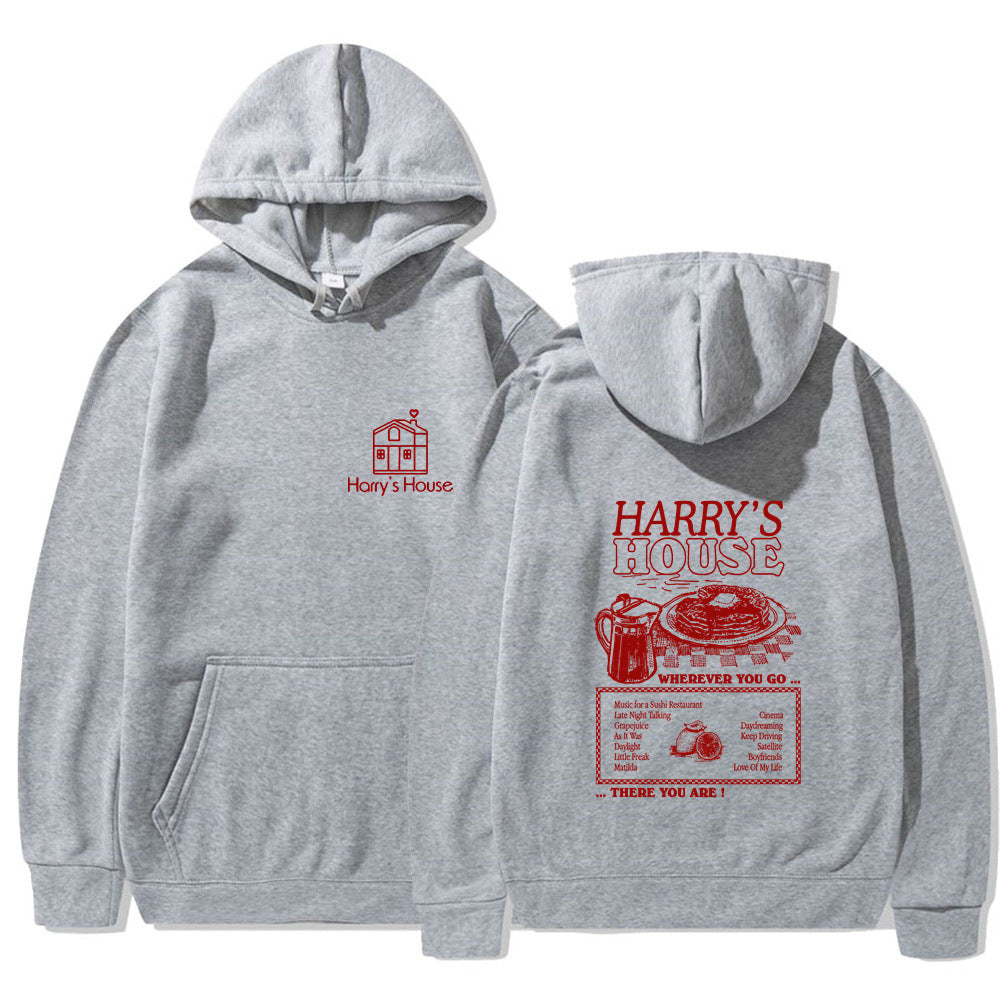 Unisex Harry's House Printed Relaxed Hoodie