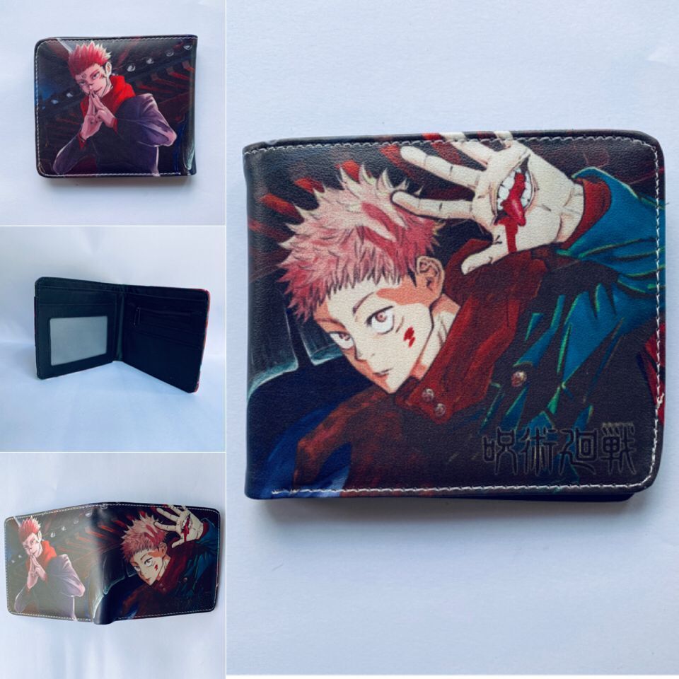 Trendy Anime Printed PU Leather Wallet