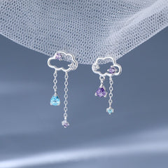 Cloud Rain Earrings