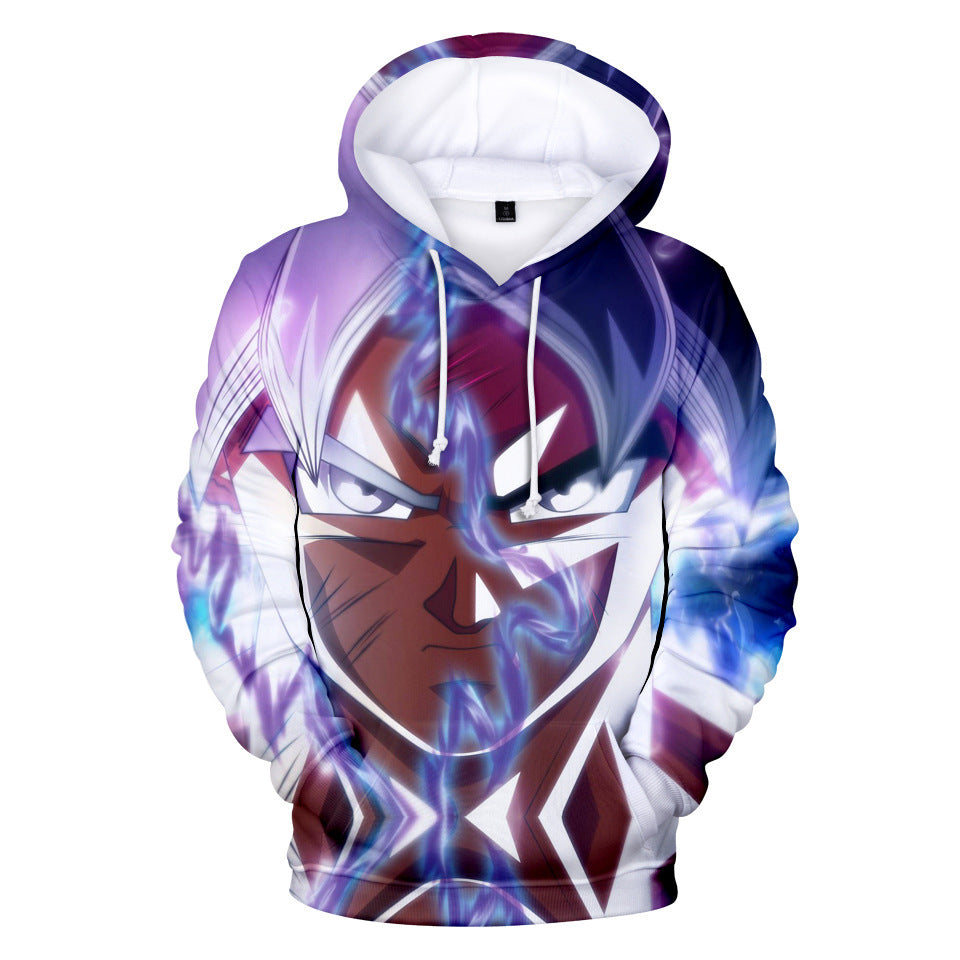 Unisex Anime 3d Color Print Pullover Hoodie