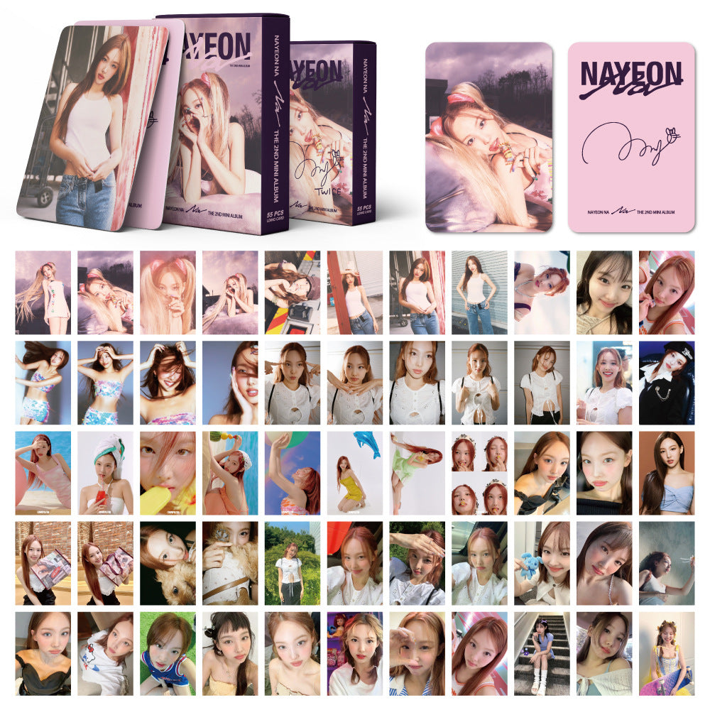 NAYEON Album Lomo Cards
