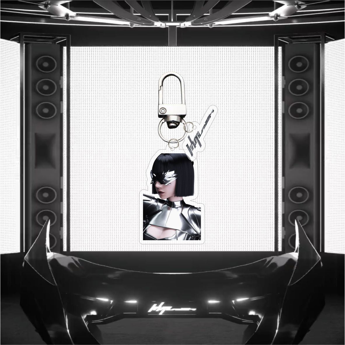 æ < Whiplash > Acrylic Keychain Pendant