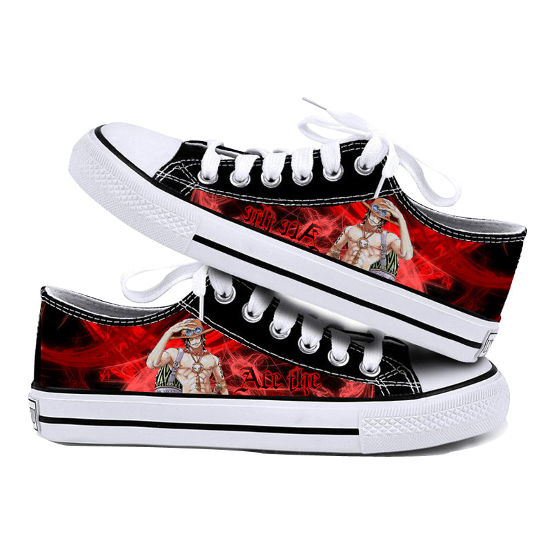 Trendy Low-top Anime Printed Board Shoes