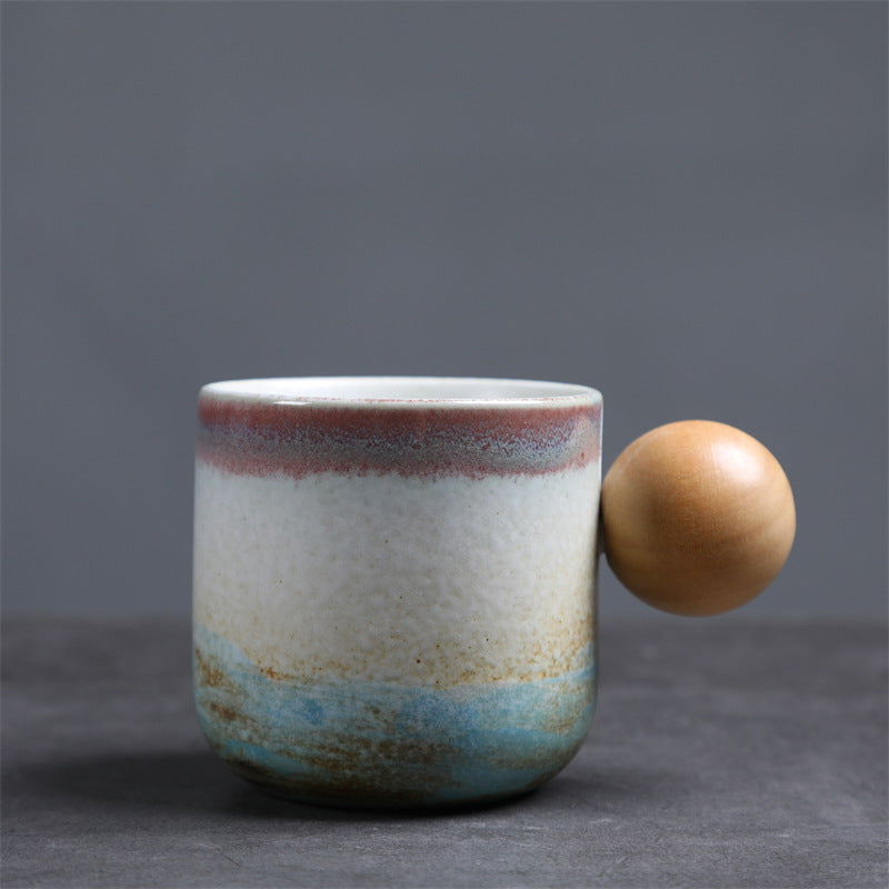 Retro Ceramic Irregular Pottery Mug