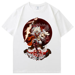 Unisex Luffy Cotton Short Sleeve T-shirt