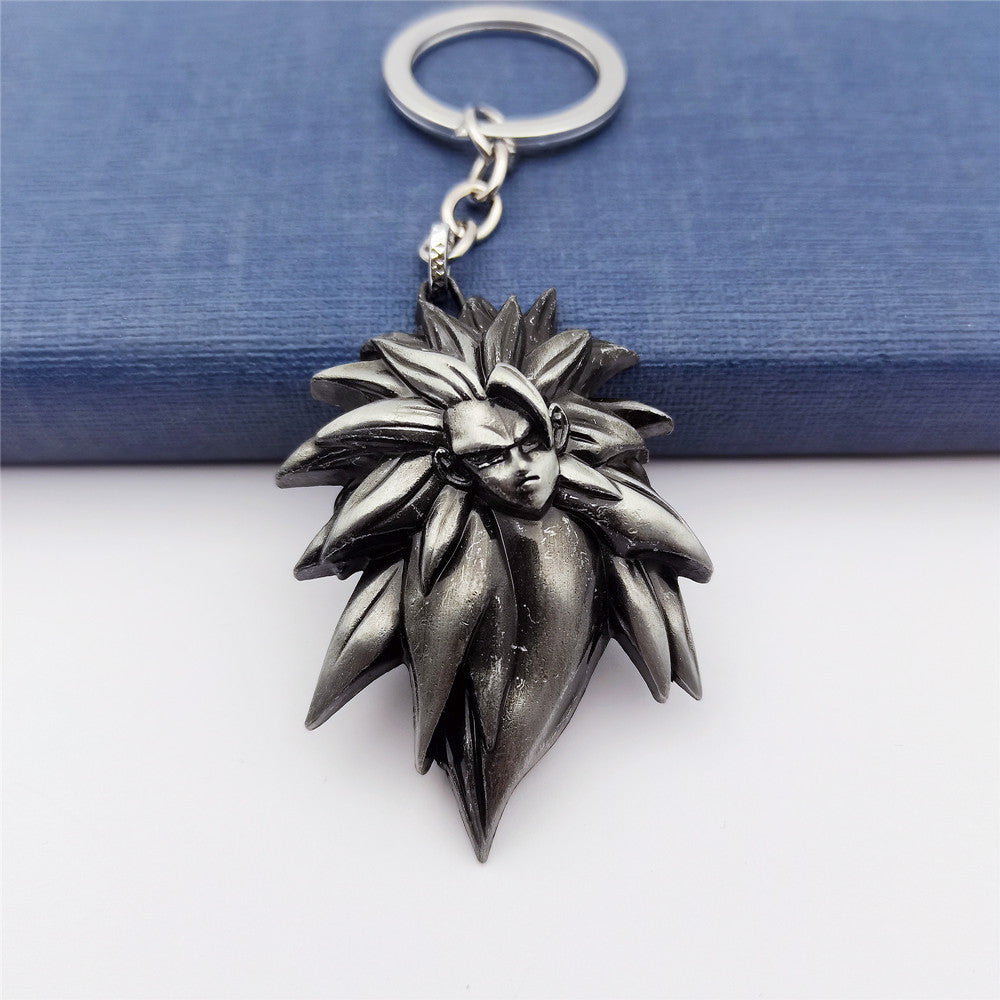 Goku Vegeta Metal Keychain Pendant