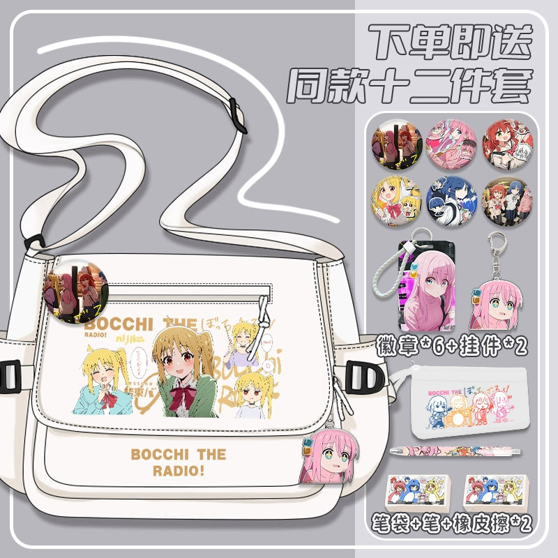 Cute Anime Crossbody Shoulder Backpack