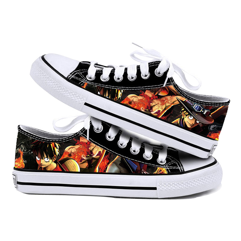 Trendy Low-top Anime Printed Board Shoes