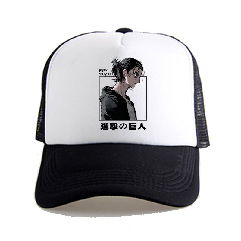 Trendy Anime Summer Mesh Cap