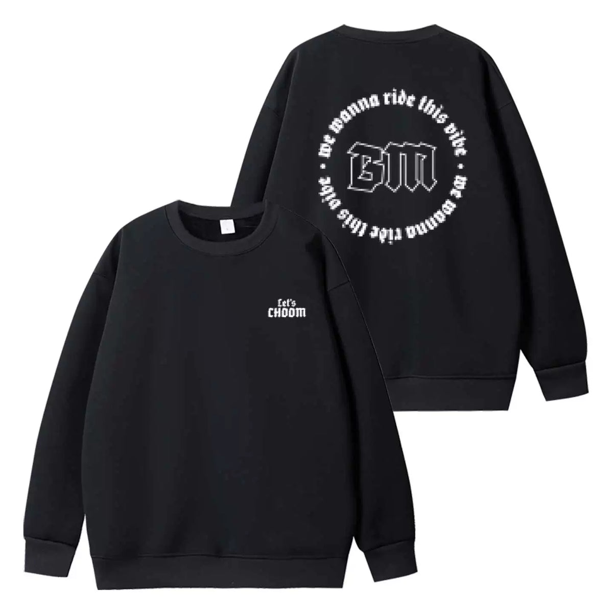 BM Concert CHOOM Pullover Zipper Hoodie Top