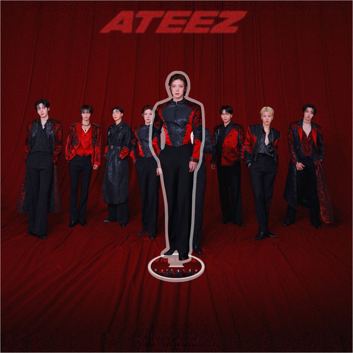 KPOP Acrylic Double-sided 15cm Standing Ornament