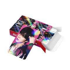124PCS ATE BAD Holographic Photocard Sticker
