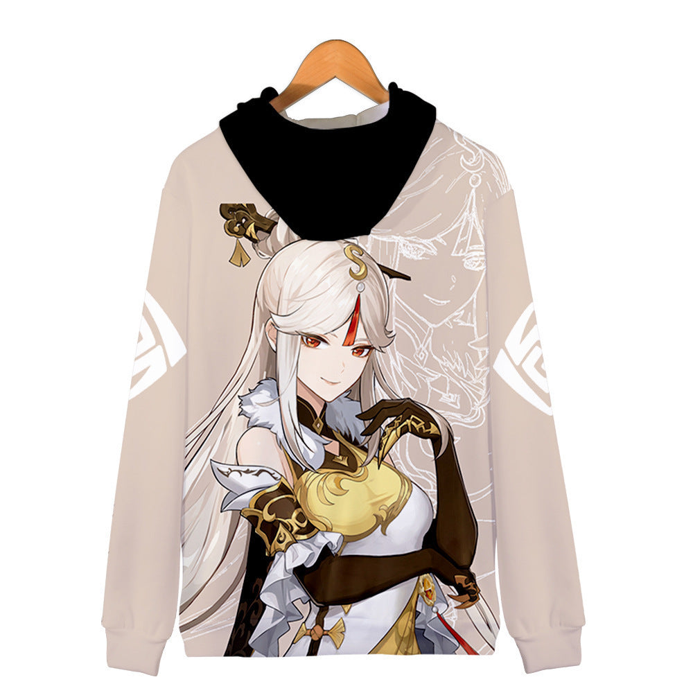 Unisex Game 3D Print Relaxed Fit Hoodie