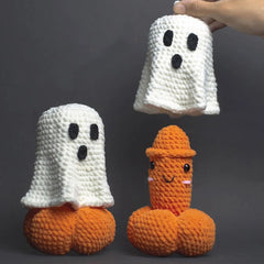 Surprise Halloweenie Ghost