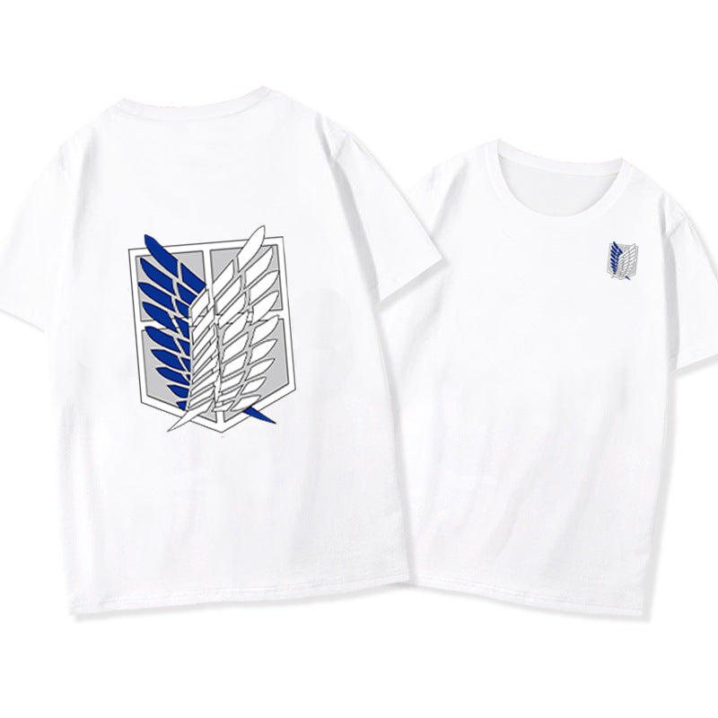 Wings of Freedom Short Sleeve Crew Neck T-shirt